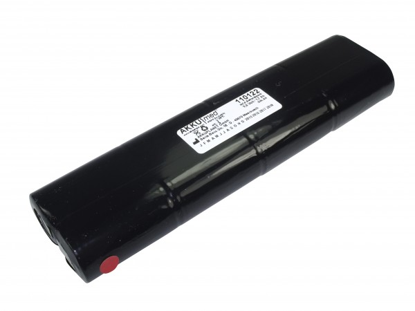 Batterie rechargeable NC pour Dego ECG Cardiomed 3 - 9.6 Volt 1.7 Ah