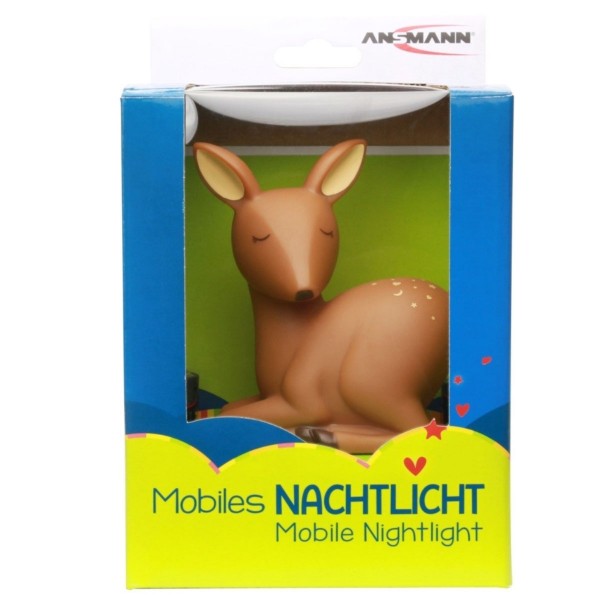Veilleuse mobile mobile de chevreuil, l'aide au sommeil LED LIGHT pour enfants comme une figure de cerf