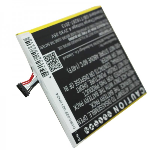 Batterie compatible pour Amazon Kindle Fire HD7, HD 7 58-000084, MC-347993 3500mAh