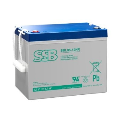 Batterie plomb SSB SBL 85-12HR courant fort 12V M6