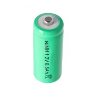 Batterie LR1 à forte intensité en remplacement de la Lady GP50NH, batterie 500mAh de taille N NiMH avec pôle positif