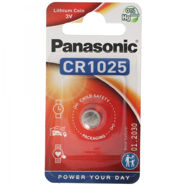 Batterie au lithium Panasonic CR1025