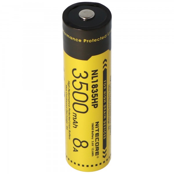 Batterie Li-Ion Nitecore 18650 - 3500mAh - NL1835HP