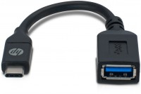 Câble HP USB-C™ vers USB A, noir - Idéal pour connecter des souris, des claviers et des clés USB