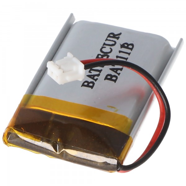 Batterie de remplacement pour la batterie rechargeable Daitem BATLi11 59500730, 270mAh