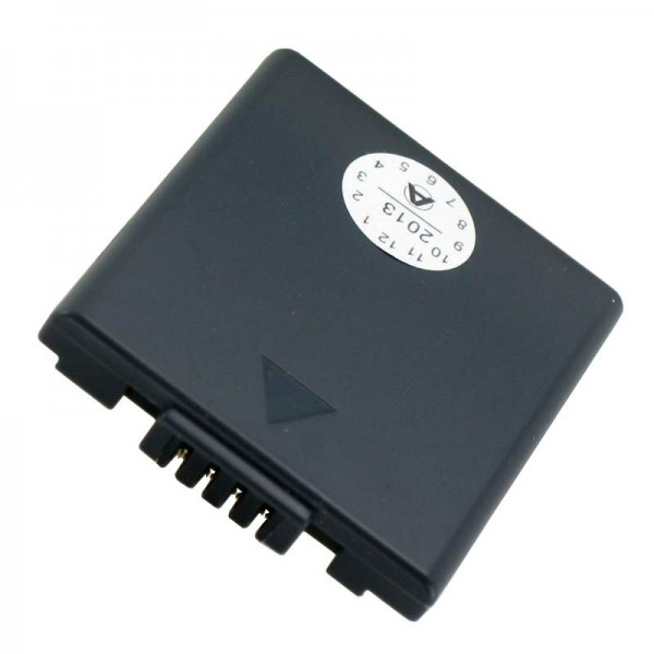 Batterie AccuCell pour Panasonic CGA-S001, CGR-S001, DMW-BCA7