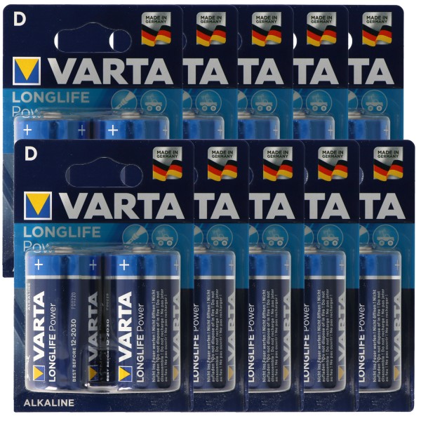 Varta High Energy Mono / D 4920 10 x 2 ampoules