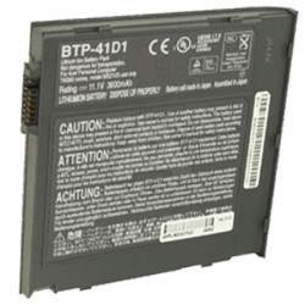 Batterie AccuCell pour Acer TravelMate 350, BTP-36D1, BTP-41D1
