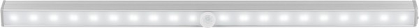Luminaire sous meuble à LED avec détecteur de mouvement avec 160 lm et lumière blanc froid (6500 K), idéal pour les armoires, vitrines, tiroirs, couloirs et garages