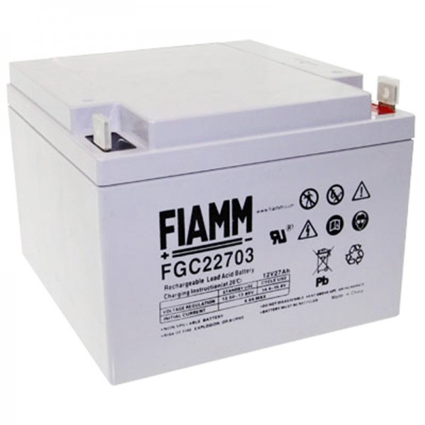 Fiamm FGC22703 Batterie Cyclique, 27Ah