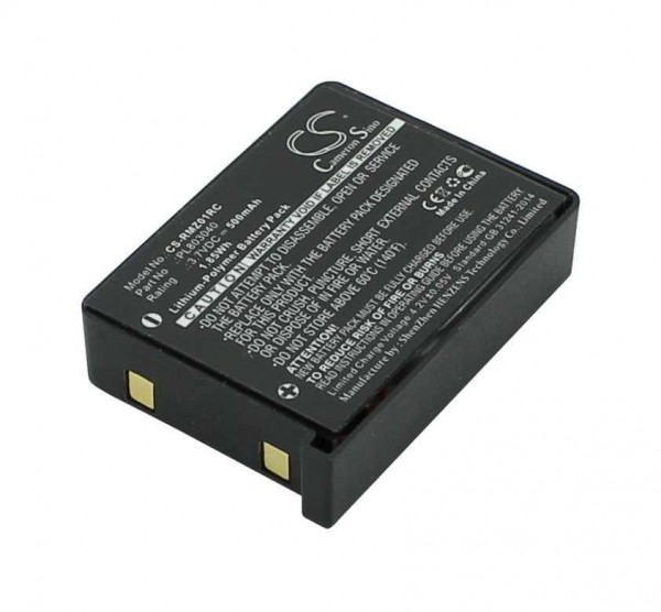Batterie de remplacement LiIon 3.7V 500mAh pour souris de jeu Razer Turret