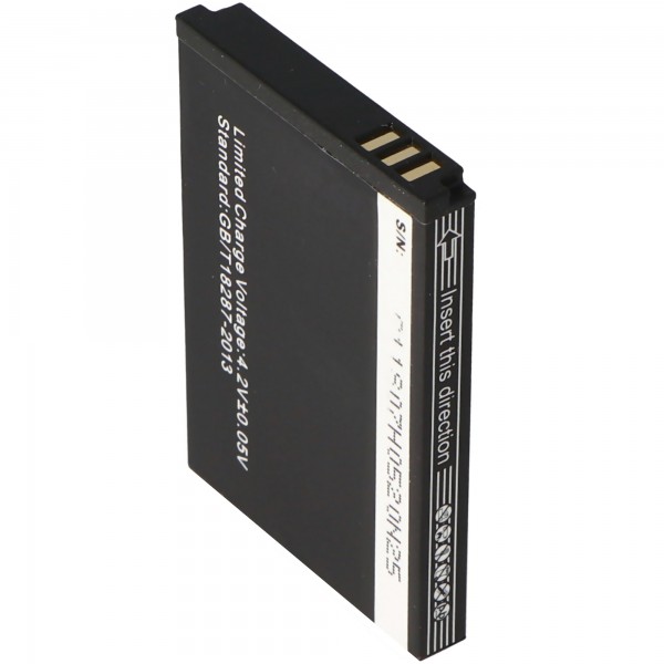 AccuCell batterie adaptée pour la batterie de téléphone portable Swissvoice SV29 batterie 20405928