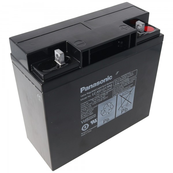 Batterie Panasonic LC-XD1217P 12 Volts 17 Ah