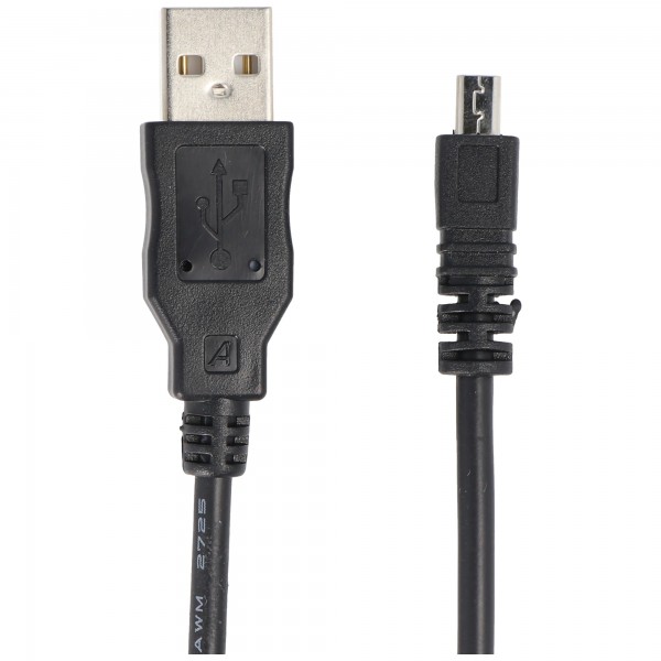 Câble USB adaptable sur Casio, Nikon, Panasonic Lumix K1HA08CD0019