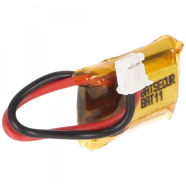 Batterie de remplacement pour la batterie rechargeable Daitem BATLi11 59500730, 70mAh
