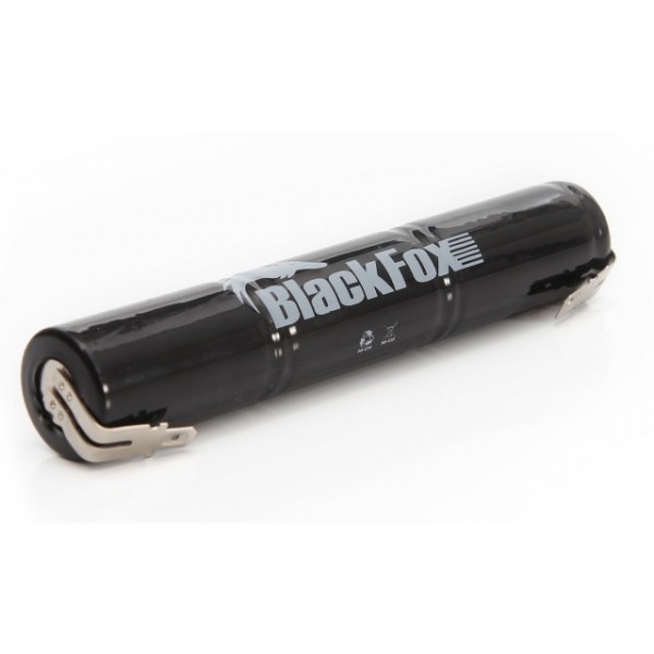 Batterie d'éclairage de secours L1x3 BlackFox BF-1600SCHT avec Faston +6,3 mm -4,8 mm 3.6V, 1600mAh