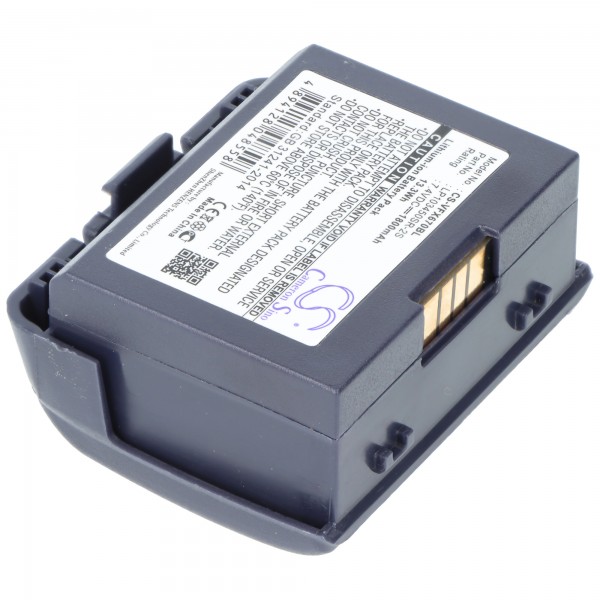 Batterie adaptée pour Verifone VX670, VX680, VX520 type de batterie 24016-01-R, LP103450SR-2S