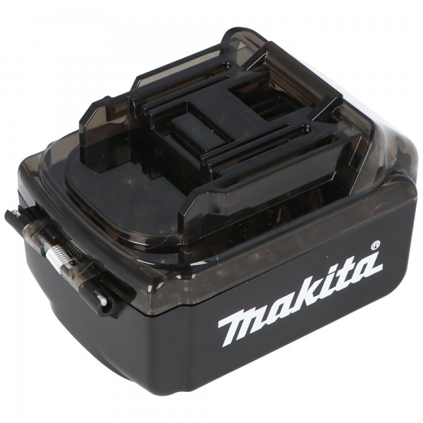 Coffret d'embouts Makita d'origine dans la conception de la batterie, jeu d'embouts de tournevis avec porte-embout 1/4, coffret d'embouts sans batterie Makita