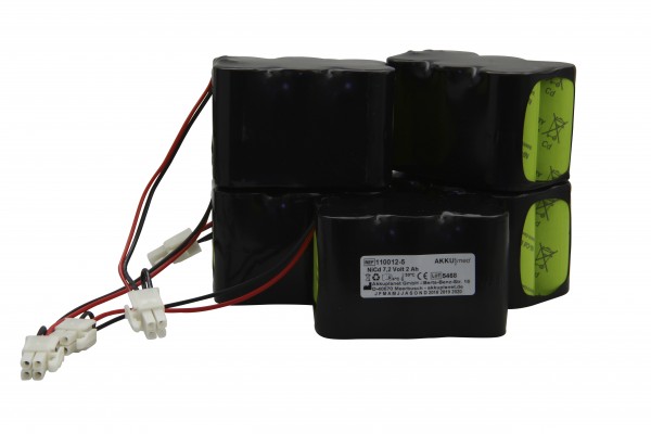Batterie NC adaptable à Braun Infusomat FM Perfusor FM - pack de 5