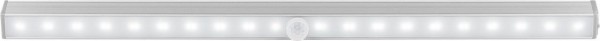 Goobay Luminaire LED encastré avec détecteur de mouvement - idéal pour armoires, vitrines, tiroirs, couloirs et garages