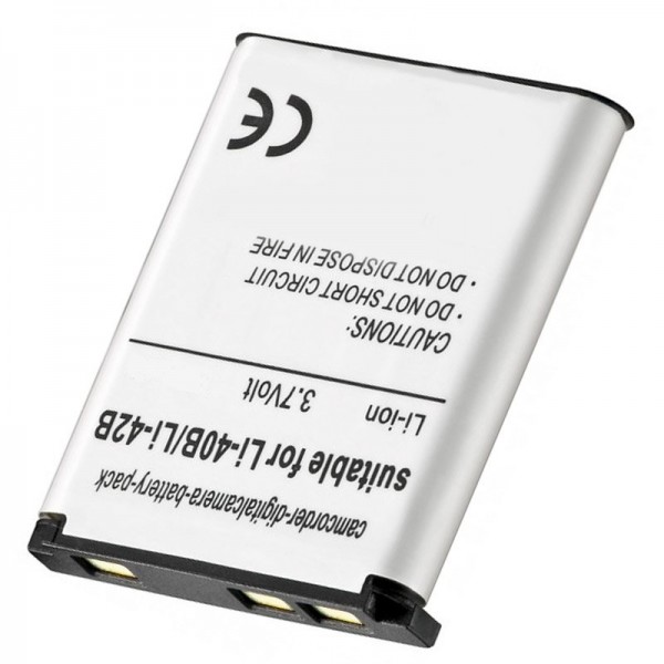 AccuCell batterie adaptéee pour Pentax batterie D-Li63, Optio M30, T30