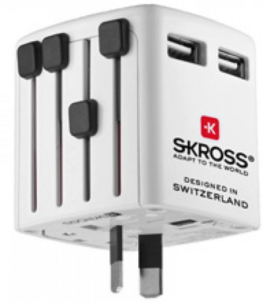 SKROSS World USB Chargeur Chargeur USB de voyage 1300mA