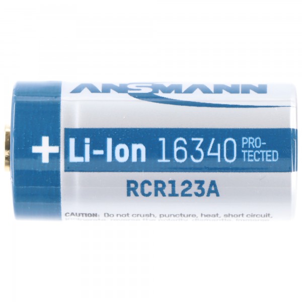 CR123A (16340) Batterie Lithium-ion - 3,7 volts - 800mAh