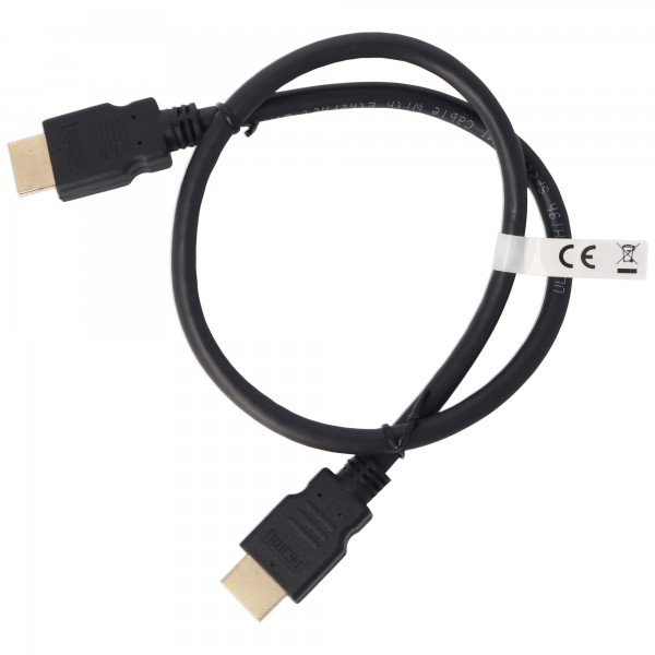 Câble HDMI ultra haut débit avec Ethernet, longueur de câble 0,5 mètre