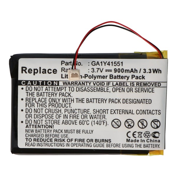 Batterie adaptée pour Palm Tungsten E2, GA1Y41551