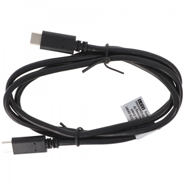 Prise USB-C vers prise USB-C, USB-C 2.0, câble de données USB avec fonction de charge pour tous les appareils avec connexion USB-C