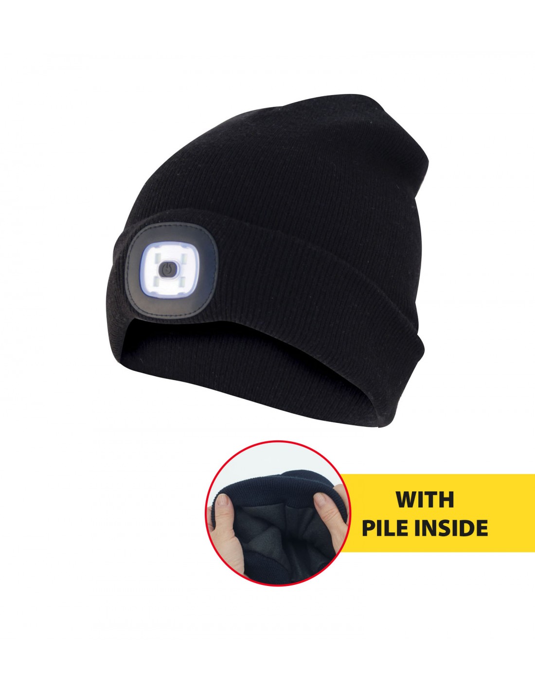 2 Pièces Chapeau de Bonnet LED Unisexe avec 3 Modes de Lumière Blanche  Chapeau Lumineux Bonnet Tricotée d'hiver Unisexe Rechargeable par USB avec  Lampe de Poche Chapeau Chaud (Noir, Gris) : 