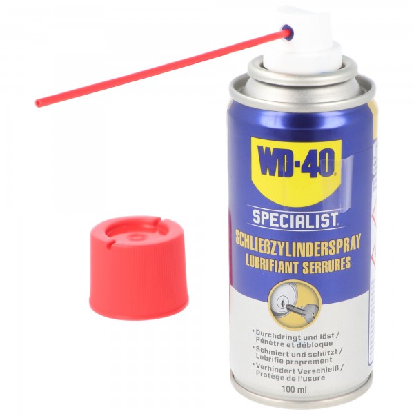Spray pour cylindre de serrure WD-40, lubrifie et protège