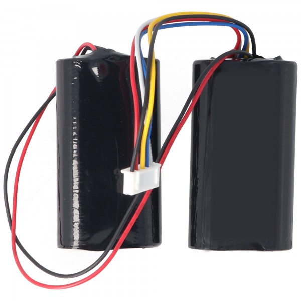 Batterie pour Beats Pill XL, Li-ion, 7.4V, 5200mAh, 38.5Wh, intégrée, 2 cellules connectées