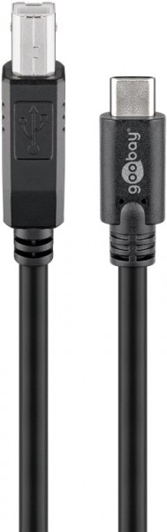 Câble Goobay USB-C™ vers B, noir