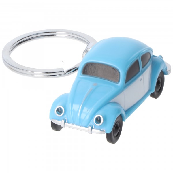 Porte-clés LED Volkswagen VW Beetle dans un boxer bleu 1:87