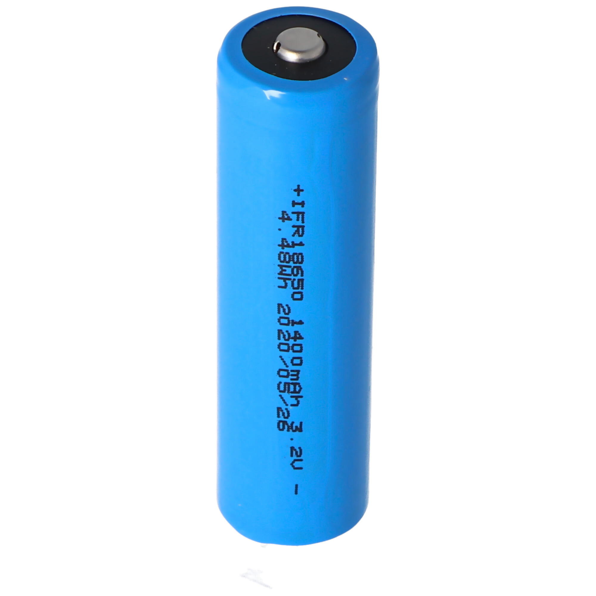 Batterie solaire 3,2 volts au Lithium 18650 IFR LiFePo4 avec pôle