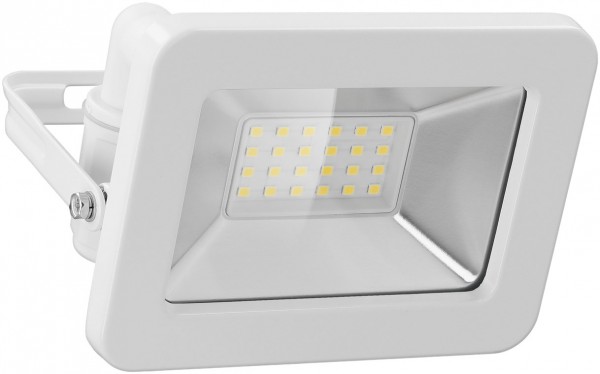 Spot d'extérieur LED Goobay, 20 W - avec 1700 lm, lumière blanche neutre (4000 K) et presse-étoupe M16, adapté à une utilisation en extérieur (IP65)