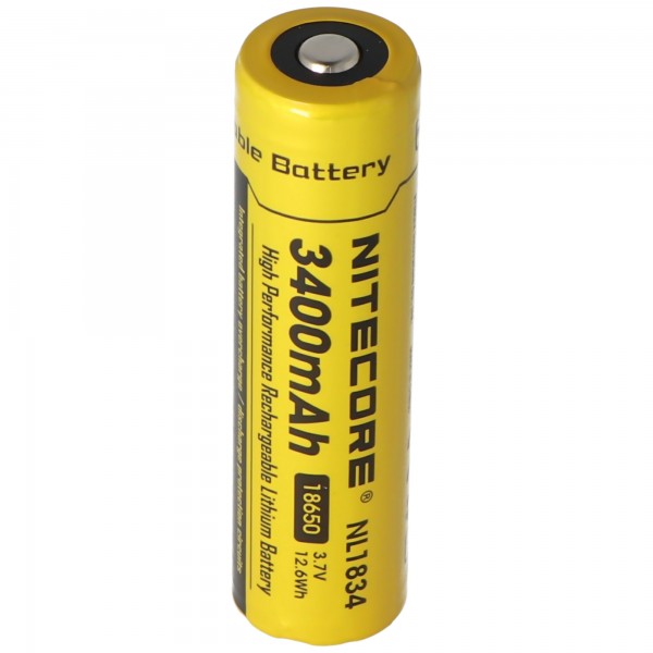Batterie Li-Ion NiteCore 18650 - 3400mAh, 3.7V - NL189
