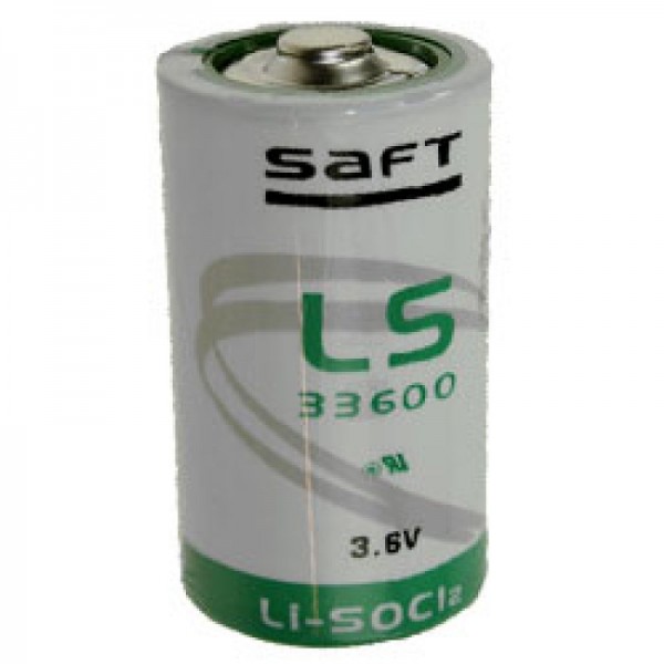 SAFT LS33600 Pile au lithium 3.6V primaire LS 33600