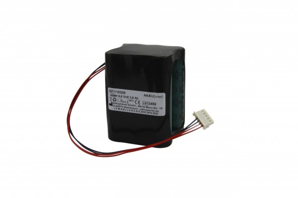 Batterie NiMH adaptable sur Nellcor N-560, N560 Oximax pulse Mediana M6008-O