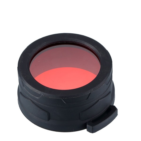 Filtre de couleur pour lampes de poche Nitecore 50 mm - rouge