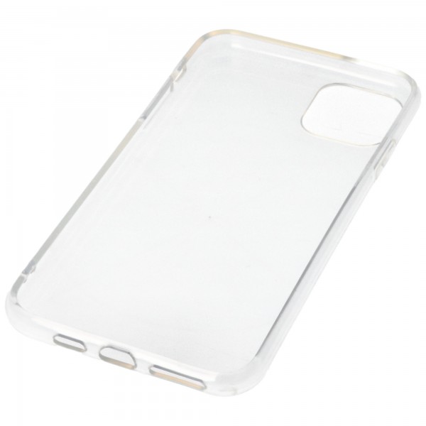 Coque adaptée pour Apple iPhone 11 Pro Max - coque de protection transparente, coussin d'air anti-jaune, protection antichute, coque en silicone pour téléphone portable, coque en TPU robuste