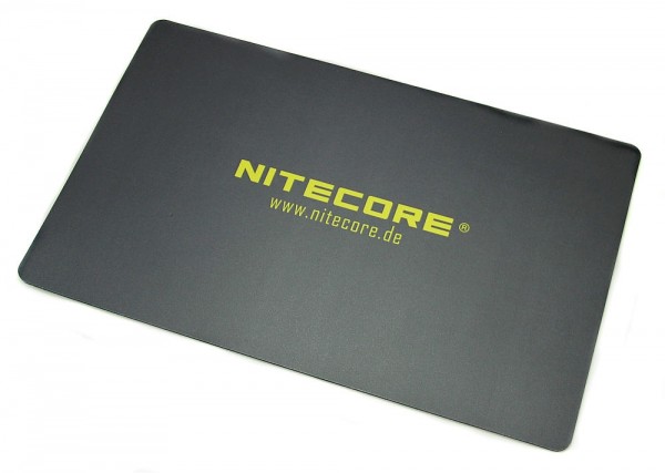 Tapis de souris Nitecore - rectangulaire avec lettrage Nitecore