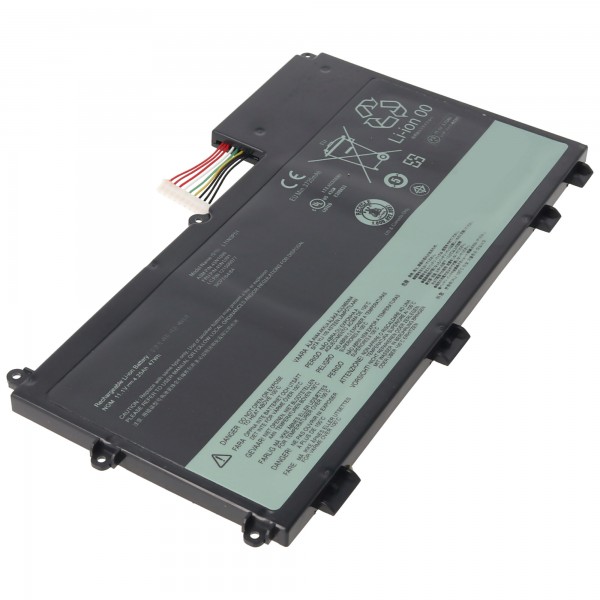 Batterie pour Lenovo ThinkPad T430u, Li-Polymer, 11.1V, 4200mAh, 47Wh, intégrée, sans outil
