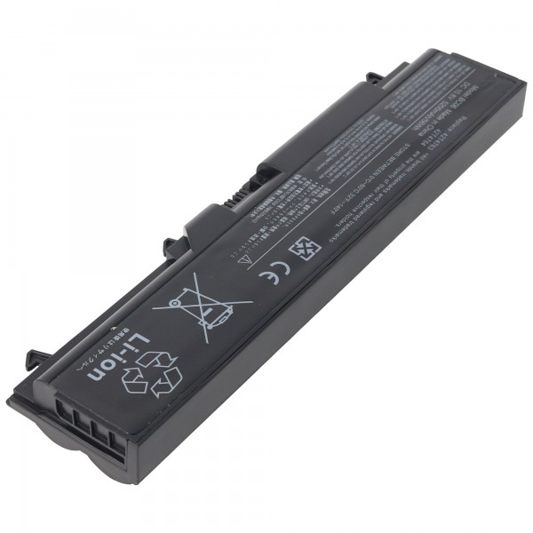 Batterie pour Lenovo ThinkPad E40, Li-ion, 10.8V, 5200mAh, 56.2Wh, noir