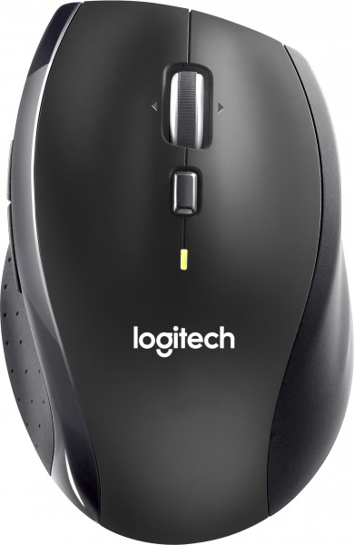 Logitech Mouse M705, Marathon, Sans fil, Unifying, laser gris, 1000 dpi, 7 boutons, business