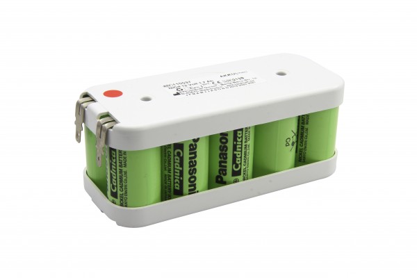 Batterie NC pour Hellige Defiport NB / Defiscope M conforme à CE