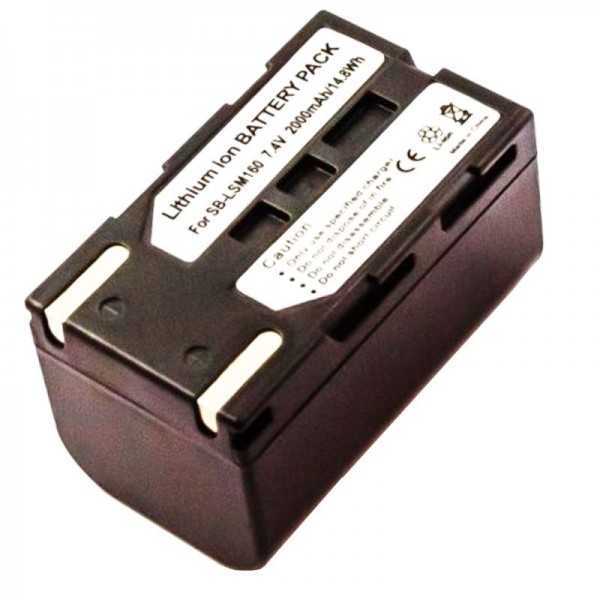 AccuCell batterie adaptéee à la batterie Samsung SB-LSM160 VP-D351