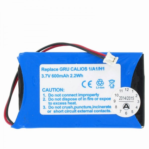 Batterie téléphone compatible avec les batteries Grundig CALIOS 1, CALIOS A1, CALIOS H1