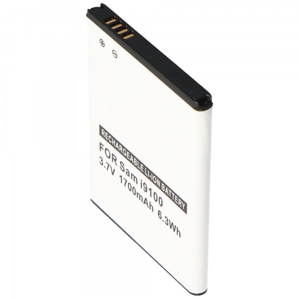 Batterie pour Samsung Galaxy S II I9100, EB-F1A2GBU avec 1700mAh